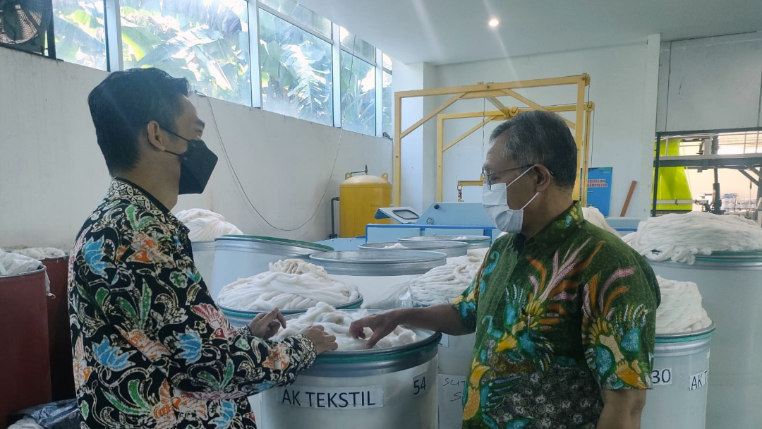Kunjungan Terkait Pengawalan Zona Integritas di AK-Tekstil Surakarta
