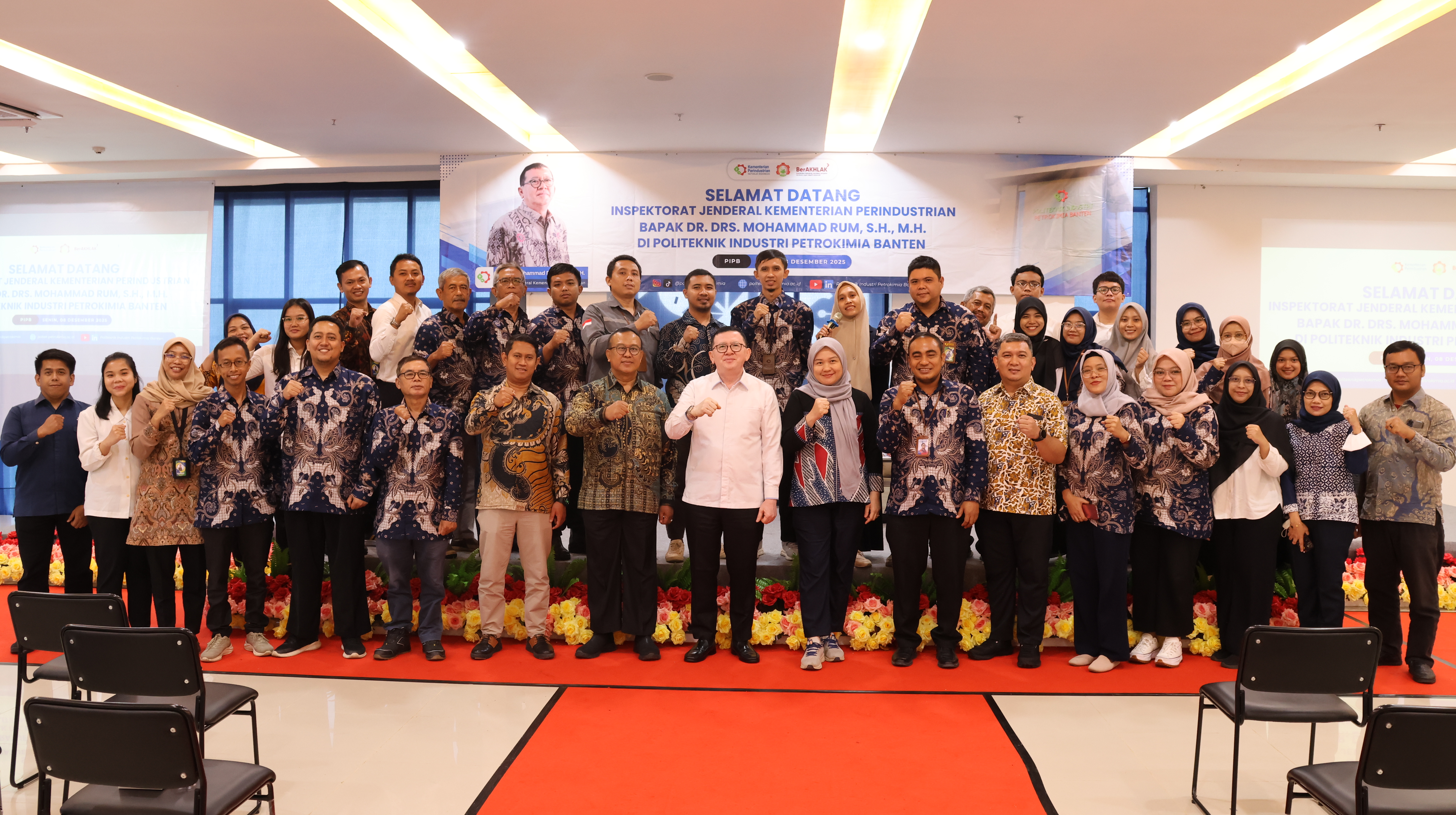 Kunjungan Kerja Inspektorat Jenderal ke Politekik Industri Petrokimia Banten